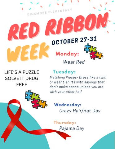 Red Ribbon Week Flyer