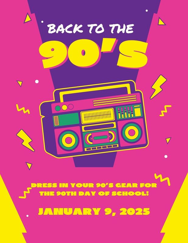 90's Day Flyer