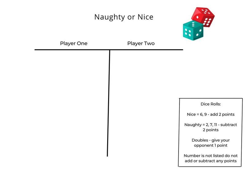 Naughty or Nice Gameboard
