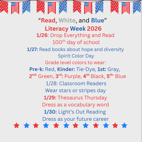 Literacy Week Flyer