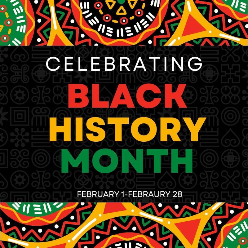 Black History Month flyer