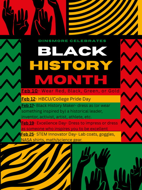 Black History Month Flyer