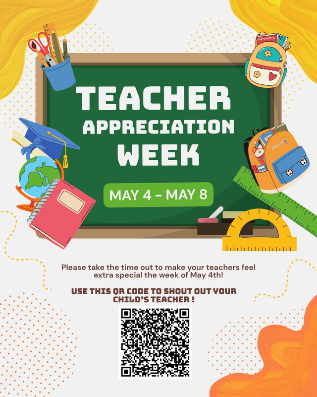 Teacher Appreciation Week Flyer