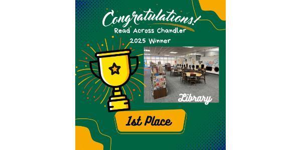 Winner Read Across Chandler Week
