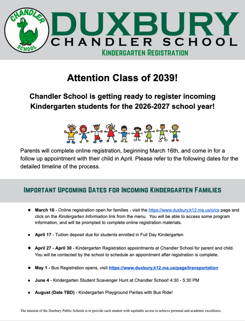 K Registration Poster