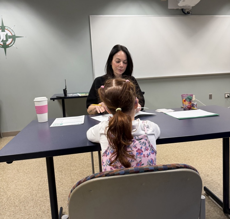 incoming kindergartener being screened