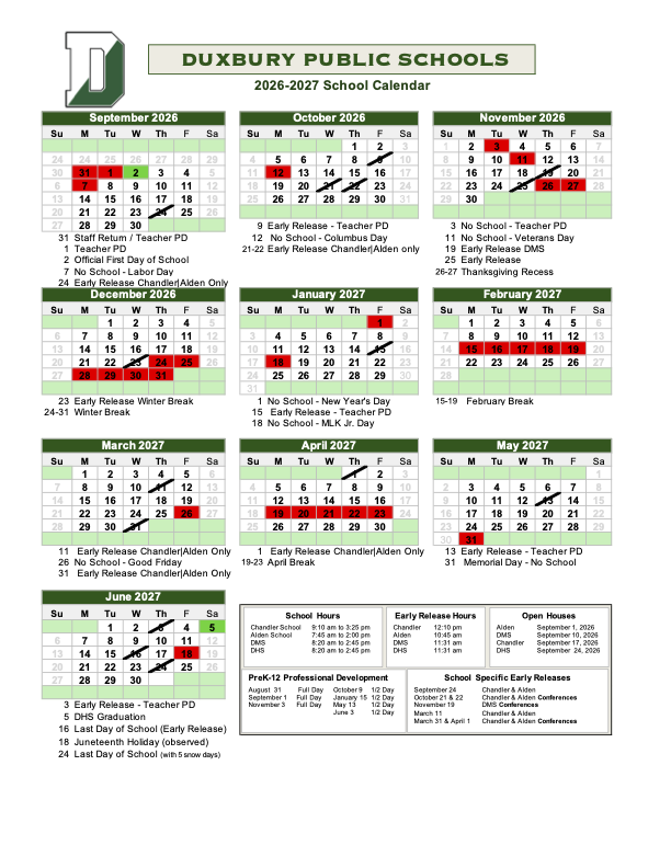 School Calendar