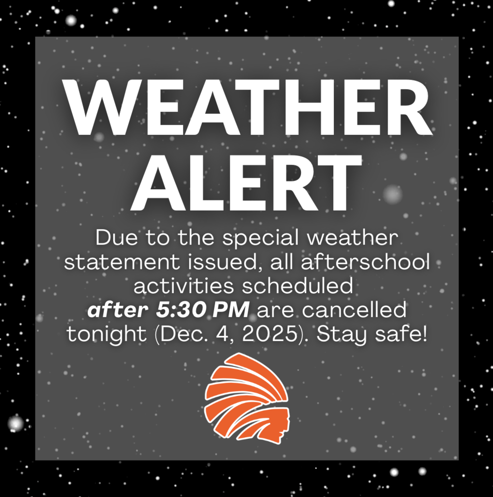 cancelled dec 4th afterschool acitvities after 5:30pm