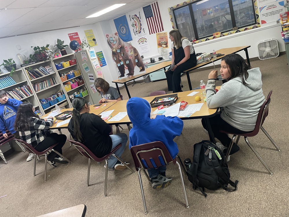 Natural Helpers in their second meeting