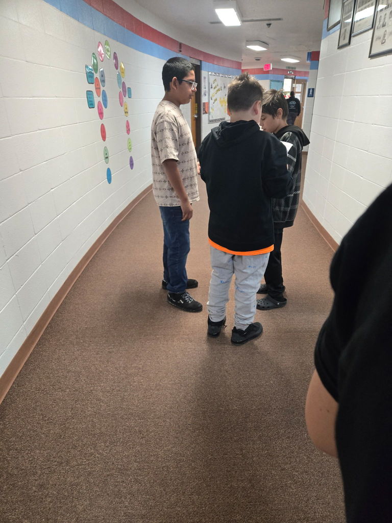 Deciding where to put signs.