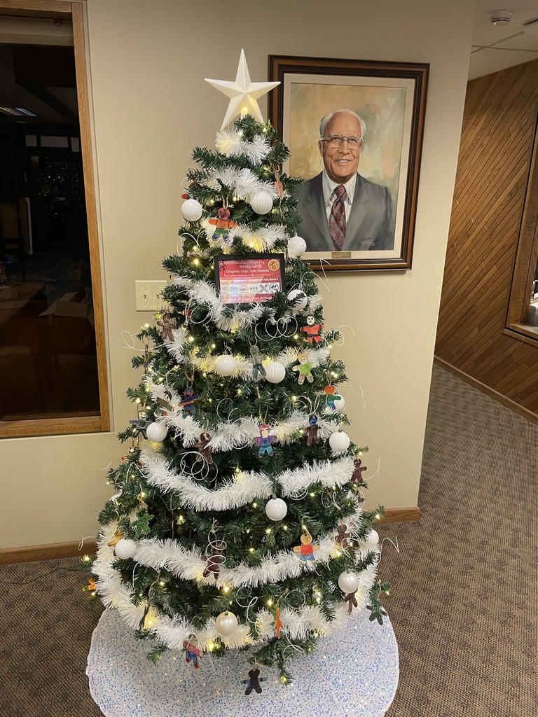 Tree at State Bank of Eagle Butte
