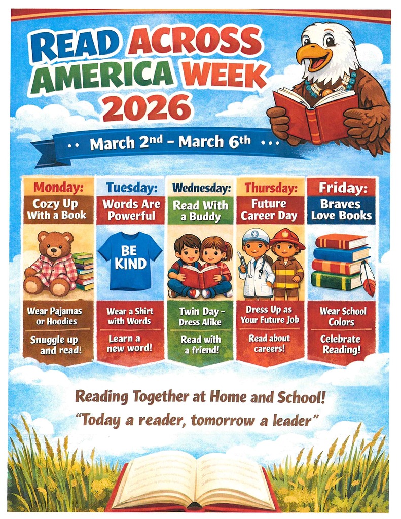 UE Home Note 2/20/26 Read Across America Week