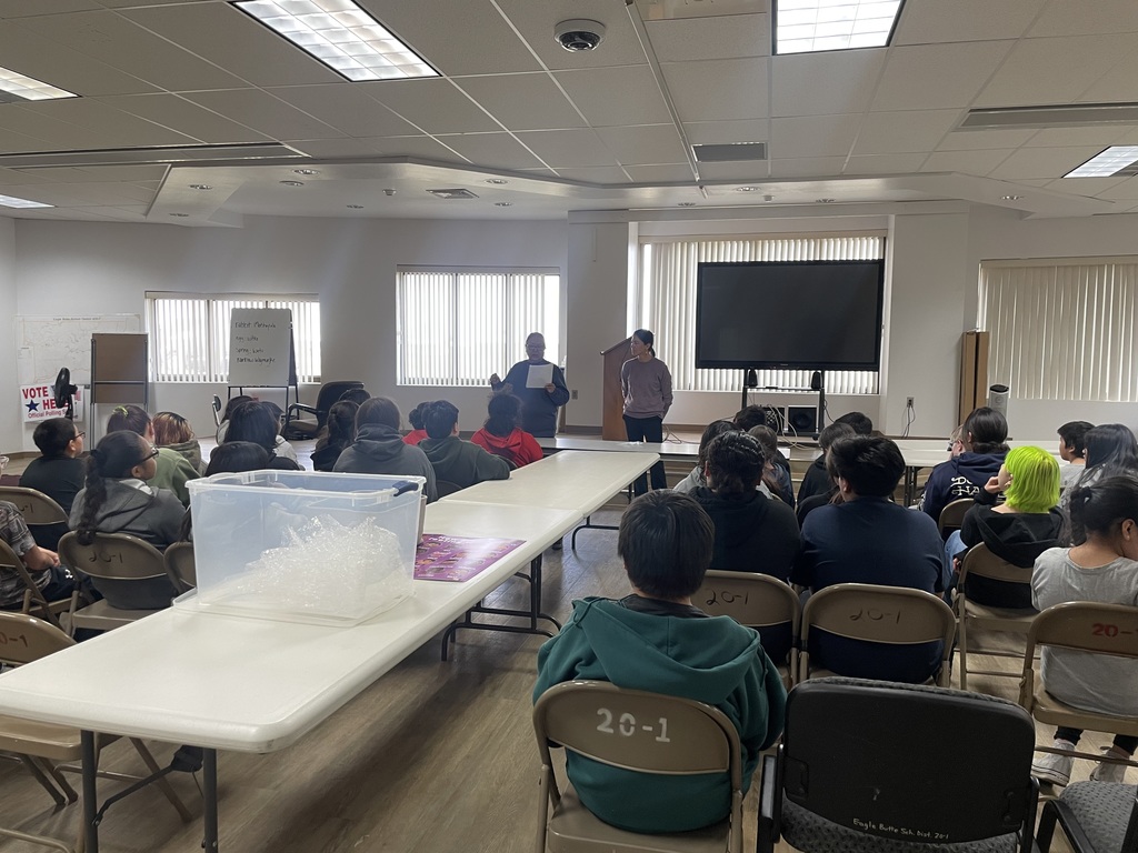 The C-EB 6th grade Natural Helpers hosted The Canli Coalition of CRST 