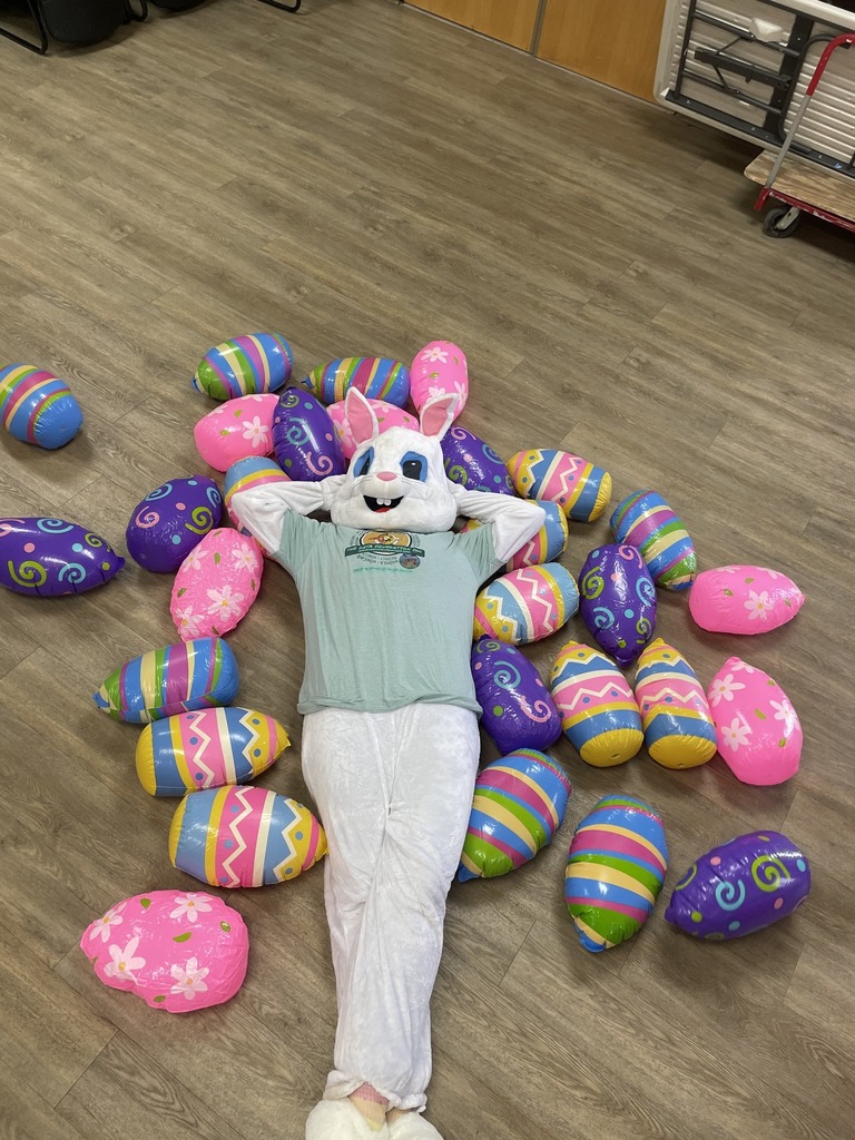 Easter Bunny With Props