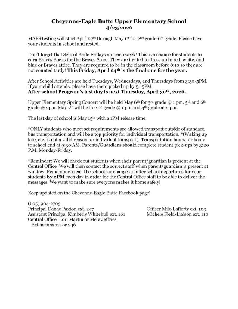 UE Home Note 4/23/26
