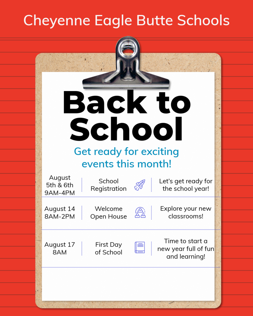 Back to school dates