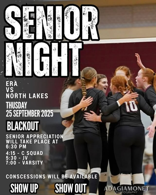 Senior Night Flyer