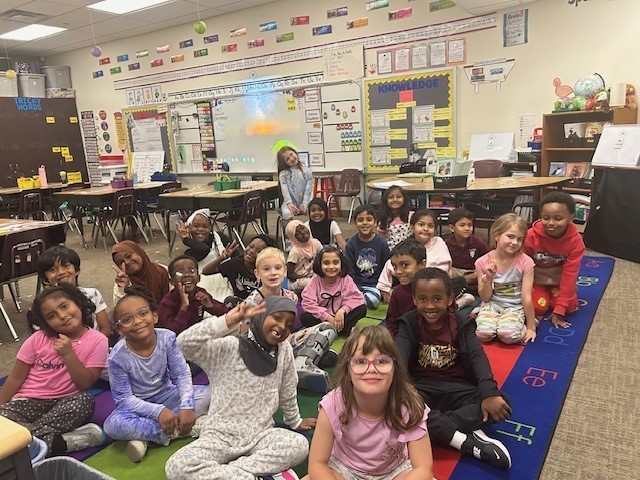 first grade comfy day