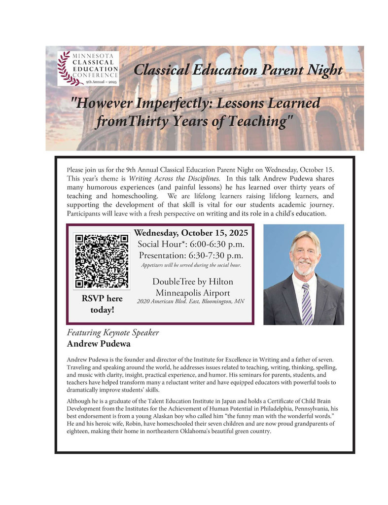 parent night flyer