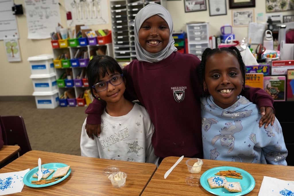 students in the classroom