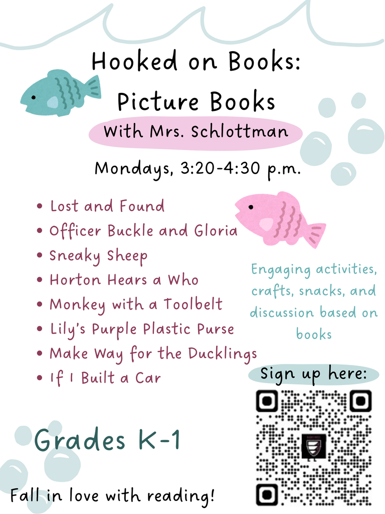 hooked on books poster