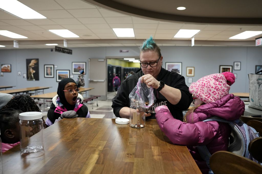 student in shock at battle of the coins