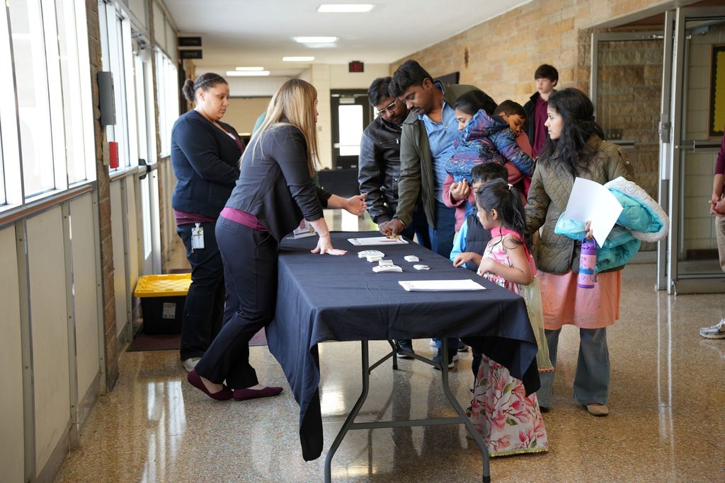 clare murray talking to family