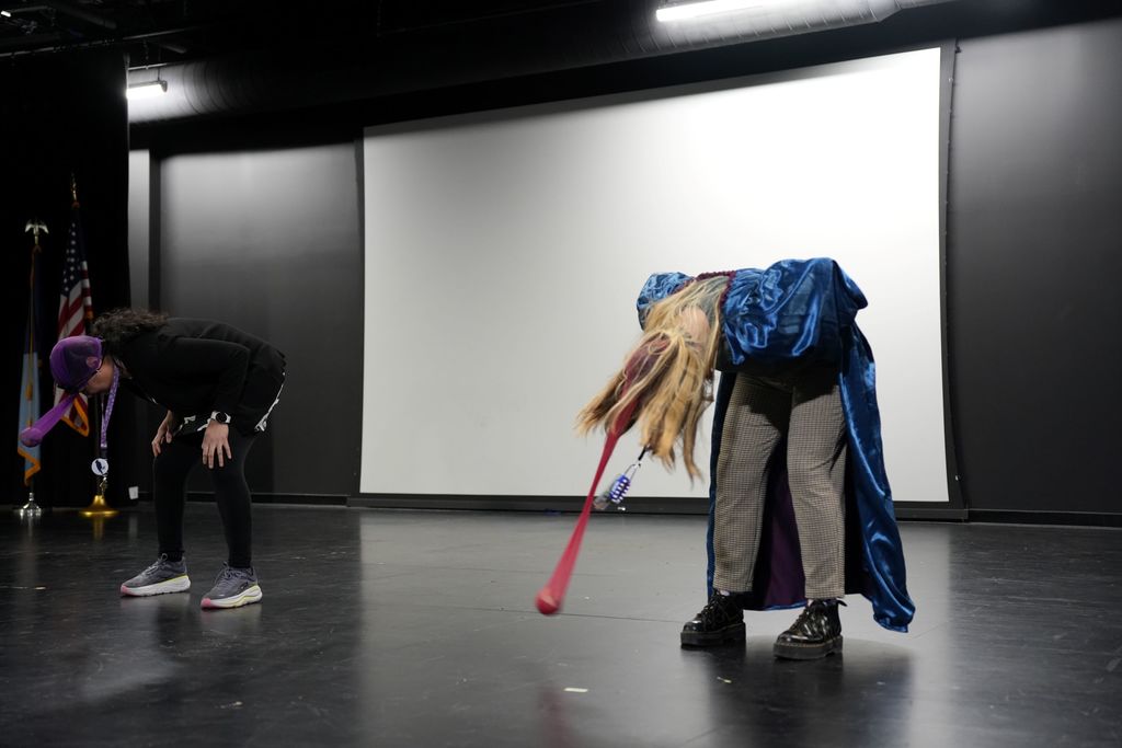 teachers playing elephant game