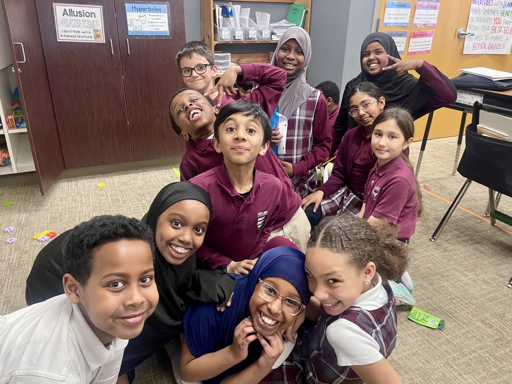 students in the classroom