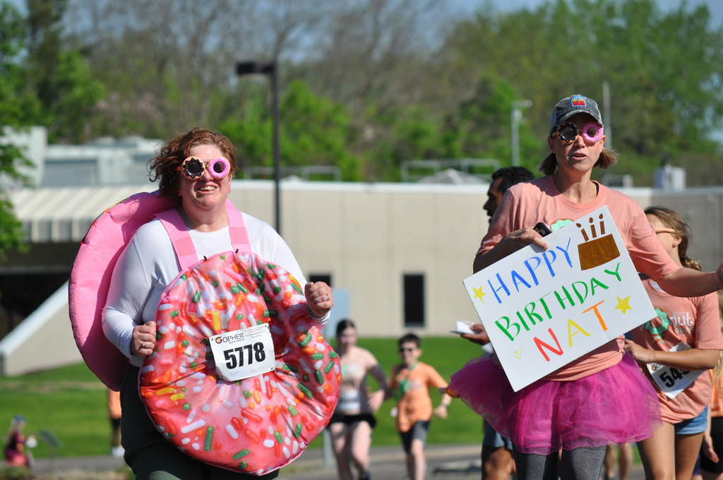 costume at donut dash