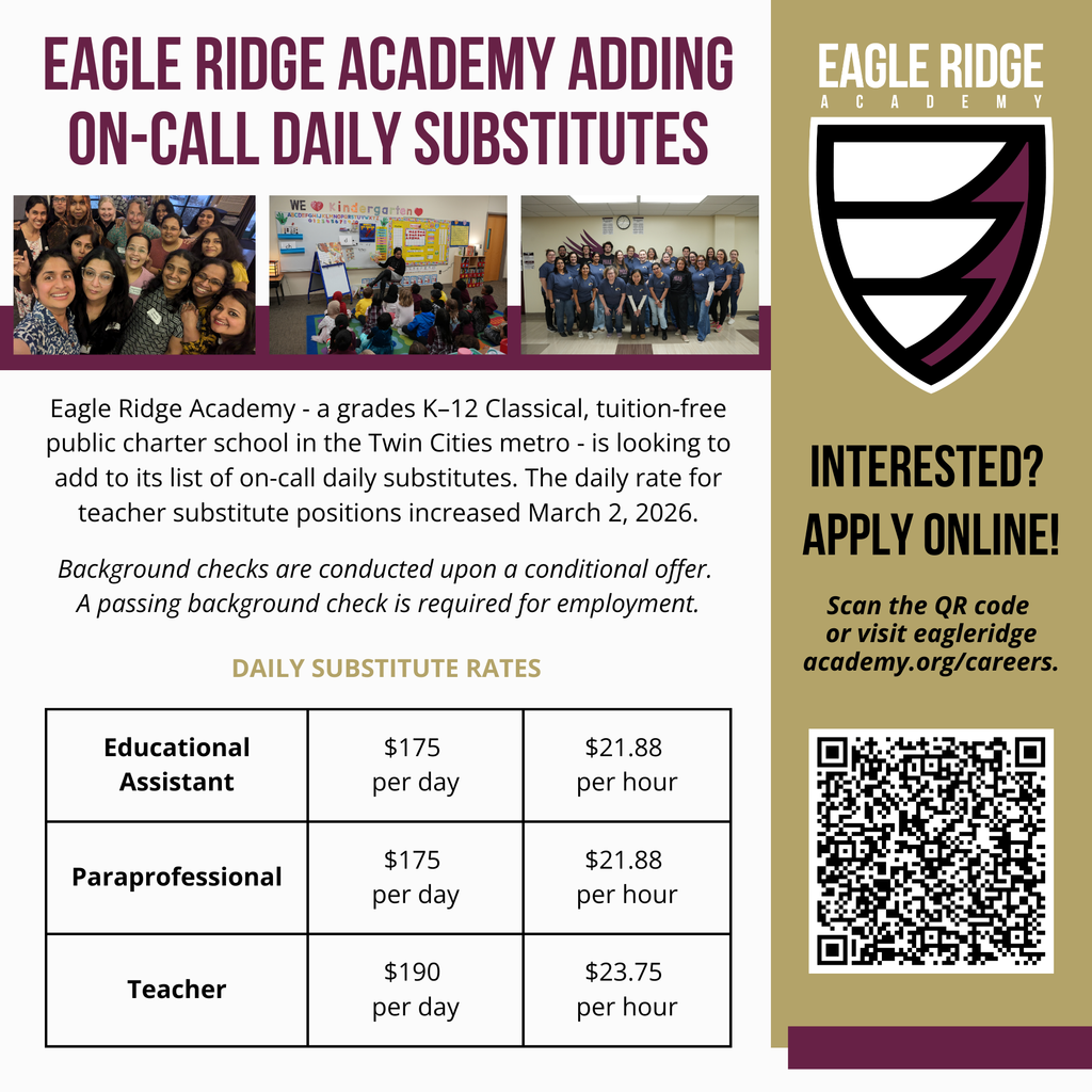 Daily Subs Hiring Flier