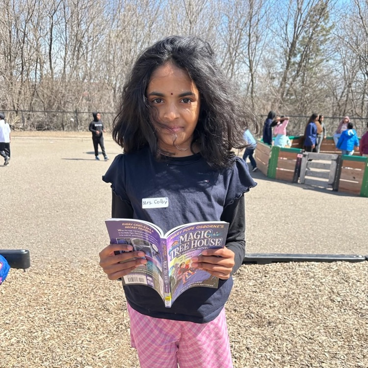 student dressed as a teacher