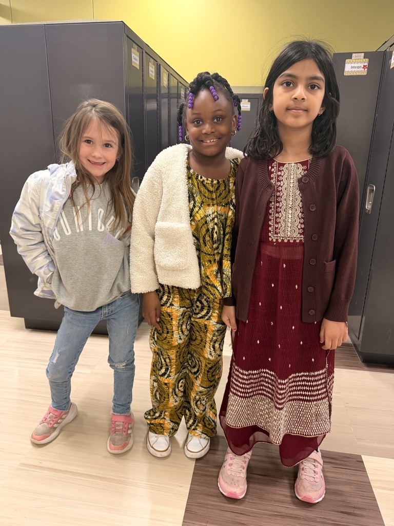 students in cultural wear