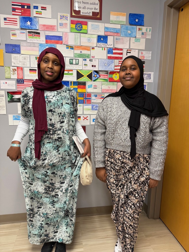 students in cultural wear