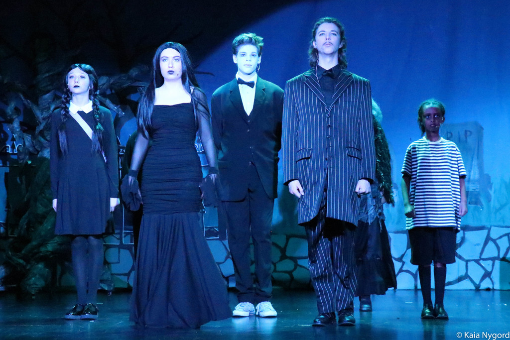 addams family cast photo