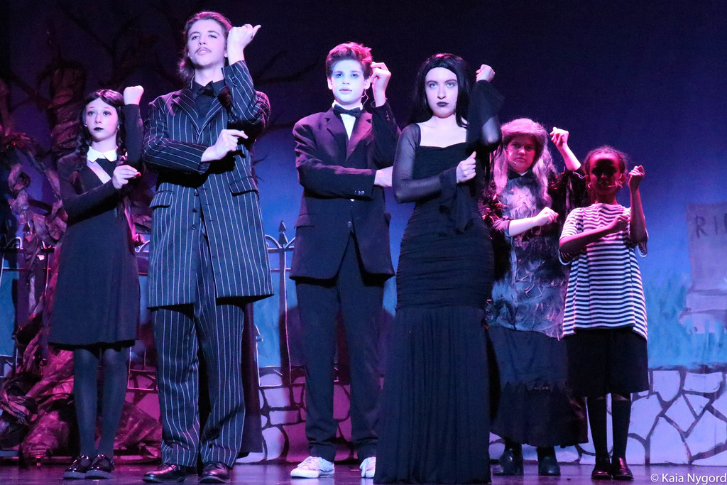 addams family cast photo