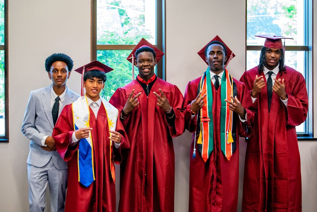 group of graduates