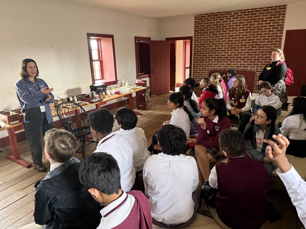 in a classroom