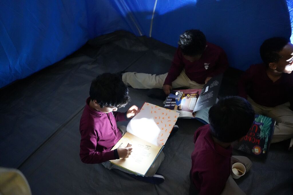 kid reading