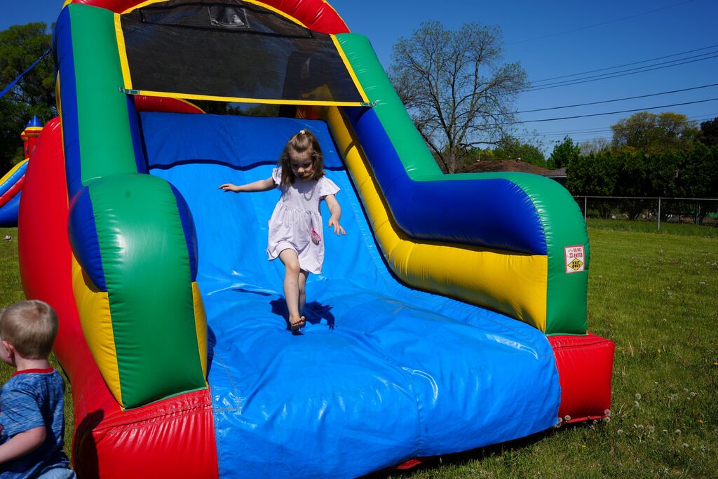 bounce house