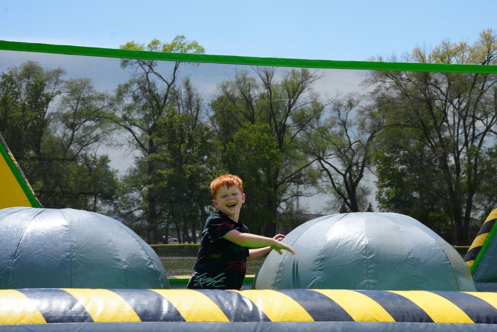 bounce house