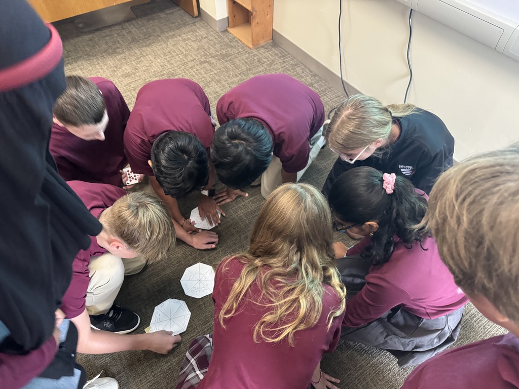 students working together