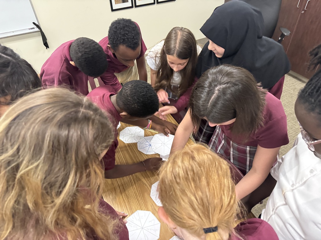 students working