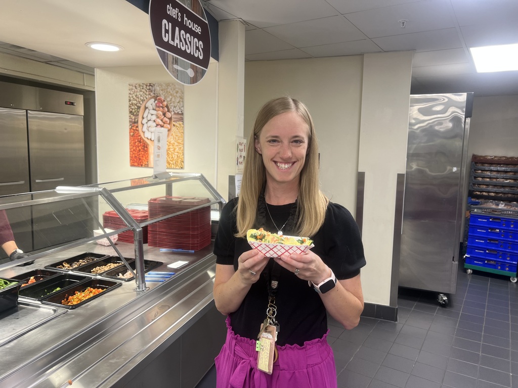 teacher with omlette
