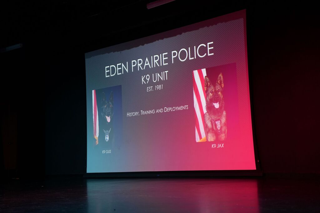 slideshow presentation with dog photos