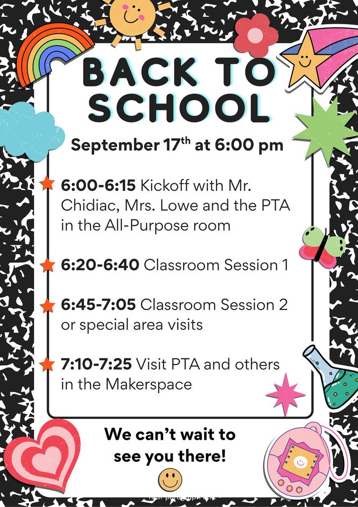 Back to school night