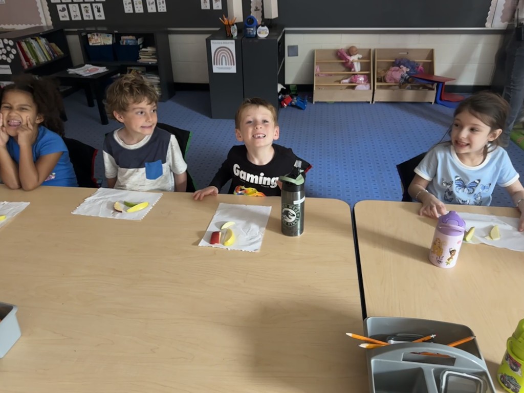 Kindergarten apple tests