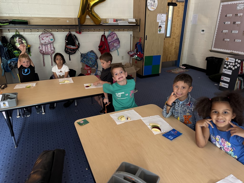 Kindergarten apple tests