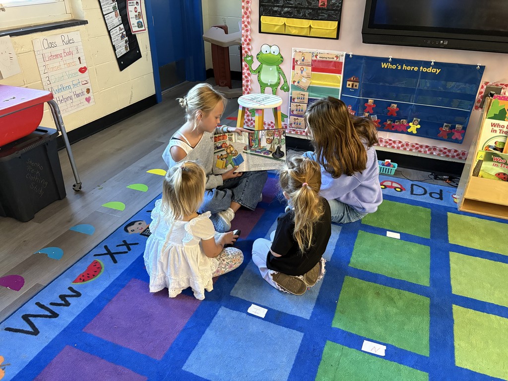4th  reading to PreK