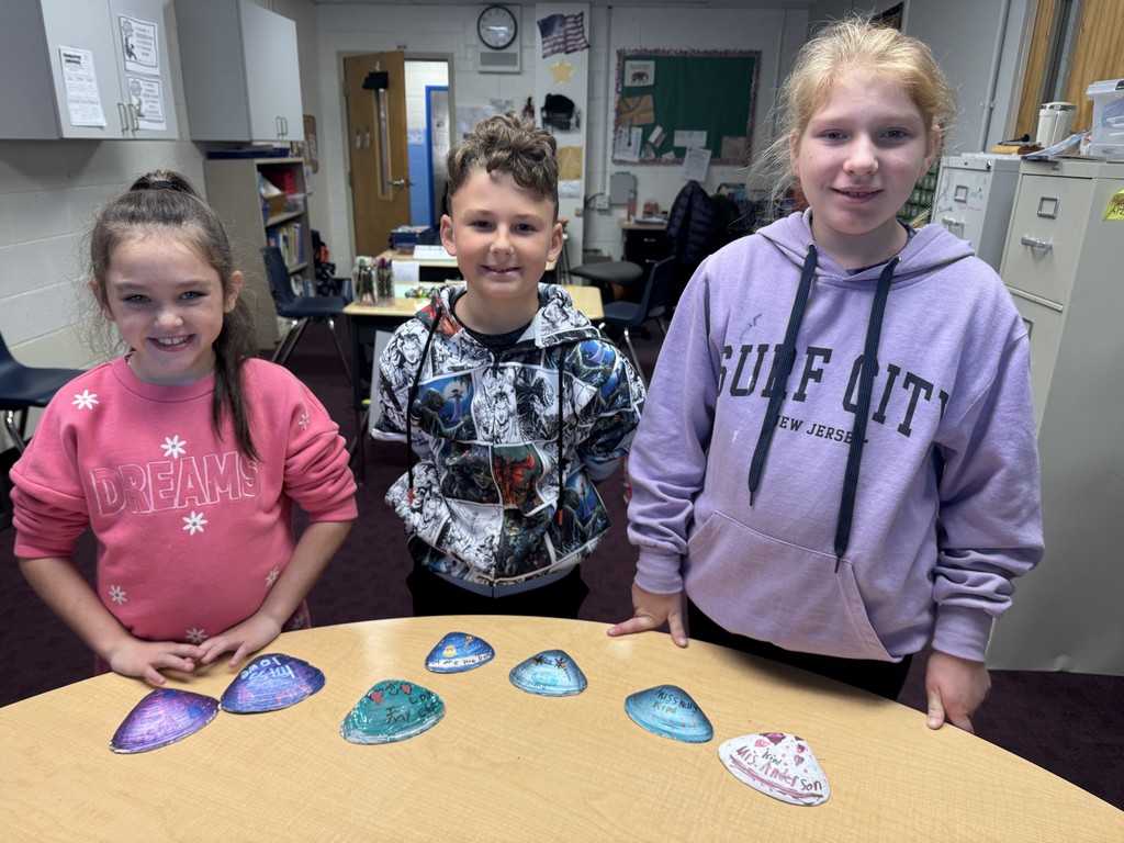 world kindness day shell painting